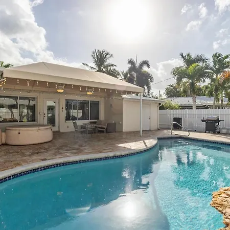 Chic Fort Lauderdale House With Private Pool Exterior foto